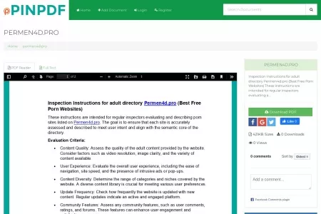 Screenshot of permen4d.pro - PDF Free Download