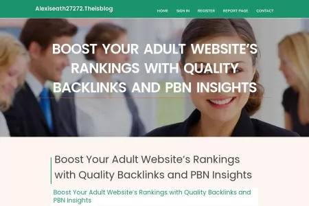 Screenshot of Boost Your Adult Website’s Rankings with Quality Backlinks and PBN Insights