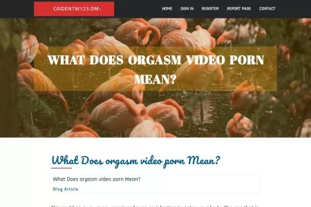 Screenshot of What Does orgasm video porn Mean?