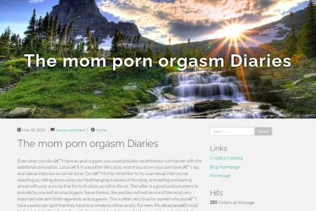 Screenshot of The mom porn orgasm Diaries