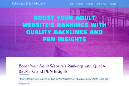 Screenshot of Boost Your Adult Website’s Rankings with Quality Backlinks and PBN Insights