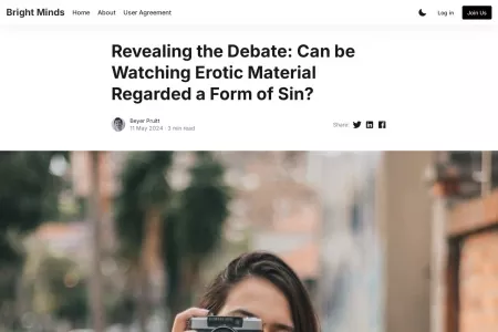 Screenshot of Revealing the Debate: Can be Watching Erotic Material Regarded a Form of Sin?