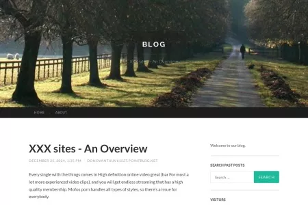 Screenshot of XXX sites - An Overview