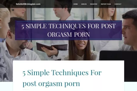 Screenshot of 5 Simple Techniques For post orgasm porn