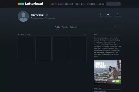 Screenshot of ‎ThuyDaly2’s profile • Letterboxd