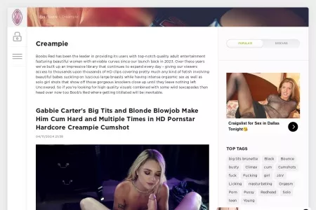 Screenshot of Creampie