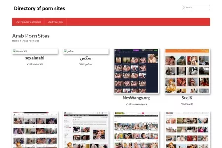 Screenshot of Arab Porn Sites – The Best Porn Sites List