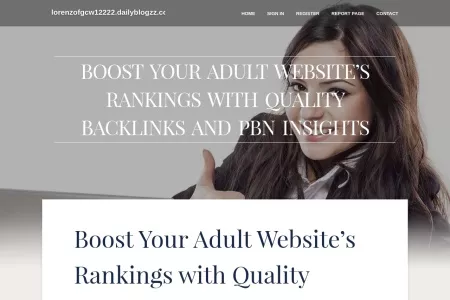 Screenshot of Boost Your Adult Website’s Rankings with Quality Backlinks and PBN Insights