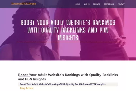 Screenshot of Boost Your Adult Website’s Rankings with Quality Backlinks and PBN Insights