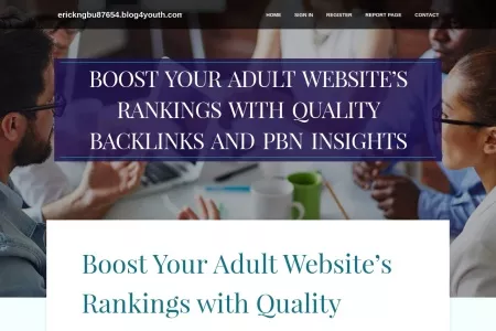 Screenshot of Boost Your Adult Website’s Rankings with Quality Backlinks and PBN Insights