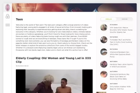 Screenshot of Young and Innocent - Teen Porn Videos