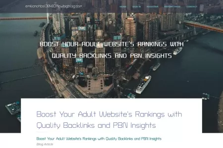 Screenshot of Boost Your Adult Website’s Rankings with Quality Backlinks and PBN Insights