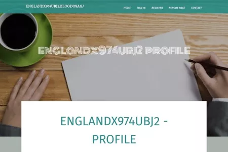 Screenshot of New blog englandx974ubj2.blogdosaga.com - profile