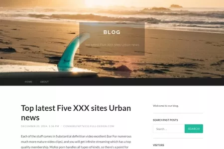 Screenshot of Top latest Five XXX sites Urban news