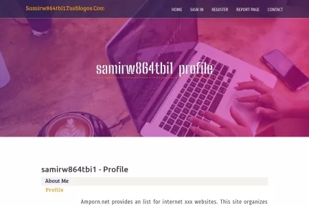 Screenshot of New blog samirw864tbi1.tusblogos.com - profile