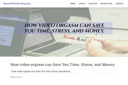 Screenshot of How video orgasm can Save You Time, Stress, and Money.