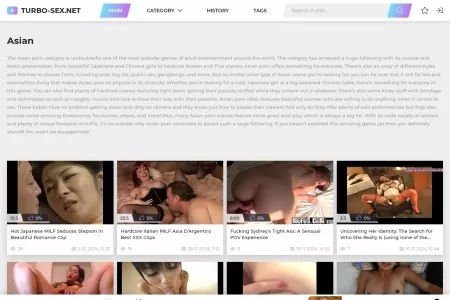 Screenshot of Asian Porn: Hot Sex Videos of Asian Girls & Guys