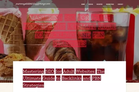 Screenshot of Mastering SEO for Adult Websites: The Ultimate Guide to Backlinks and PBN Strategies