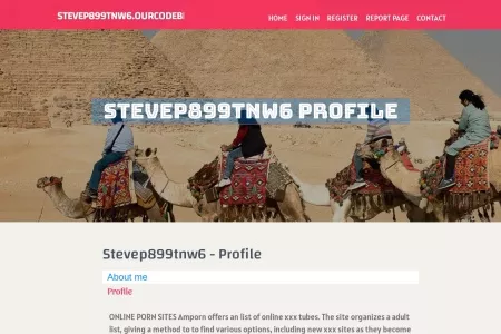 Screenshot of New blog stevep899tnw6.ourcodeblog.com - profile