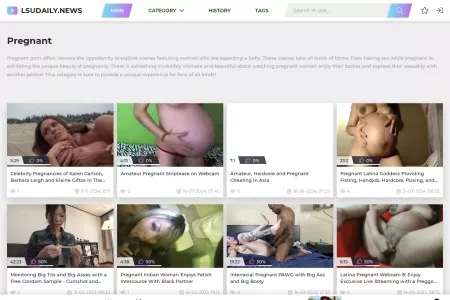 Screenshot of Watch Pregnant Porn Videos & Free Sex Movies â XXX Pregnant Tube