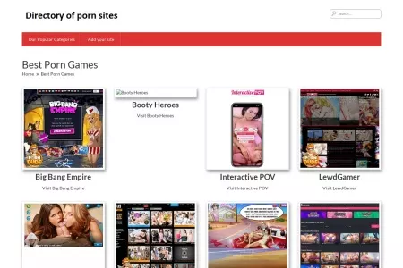 Screenshot of Best Porn Games – The Best Porn Sites List