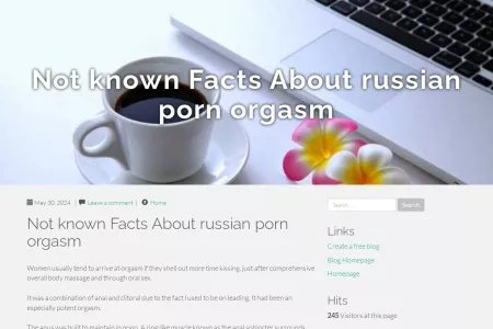 Screenshot of Not known Facts About russian porn orgasm