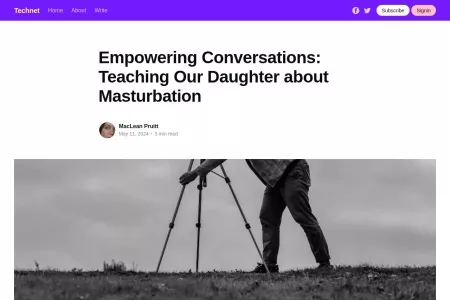 Screenshot of Empowering Conversations: Teaching Our Daughter about Masturbation