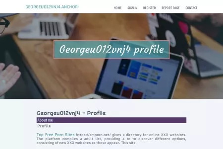 Screenshot of New blog georgeu012vnj4.anchor-blog.com - profile