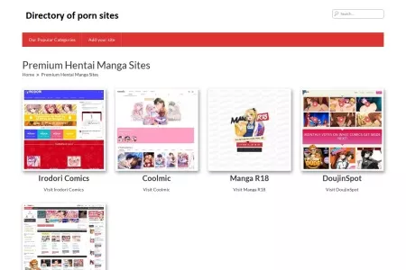 Screenshot of Premium Hentai Manga Sites – The Best Porn Sites List