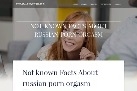 Screenshot of Not known Facts About russian porn orgasm