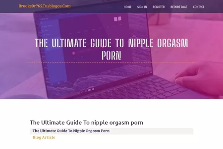 Screenshot of The Ultimate Guide To nipple orgasm porn