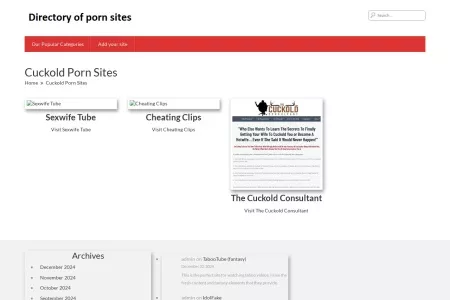 Screenshot of Cuckold Porn Sites – The Best Porn Sites List