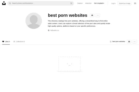 Screenshot of best porn websites (@hdhub4u8) | Unsplash Photo Community