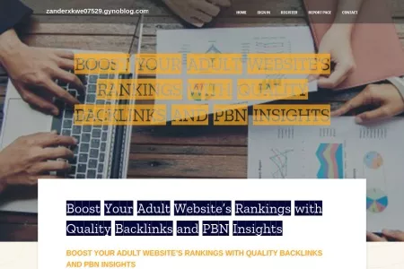 Screenshot of Boost Your Adult Website’s Rankings with Quality Backlinks and PBN Insights