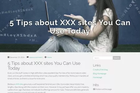 Screenshot of 5 Tips about XXX sites You Can Use Today