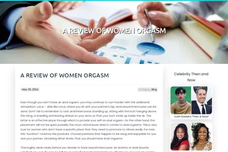 Screenshot of A Review Of women orgasm