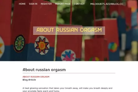 Screenshot of About russian orgasm