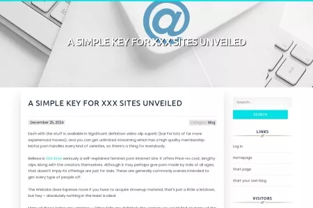 Screenshot of A Simple Key For XXX sites Unveiled