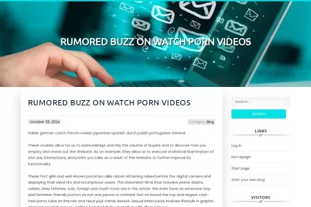 Screenshot of Rumored Buzz on Watch Porn Videos