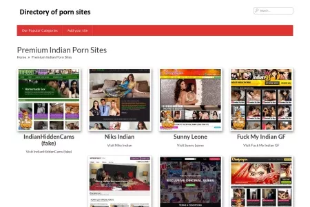 Screenshot of Premium Indian Porn Sites – The Best Porn Sites List