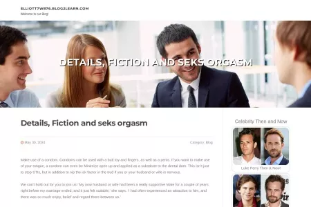 Screenshot of Details, Fiction and seks orgasm