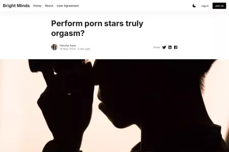 Screenshot of Perform porn stars truly orgasm?