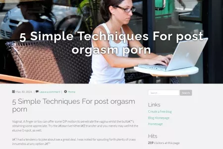 Screenshot of 5 Simple Techniques For post orgasm porn