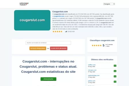 Screenshot of cougarslut.com - Cougarslut