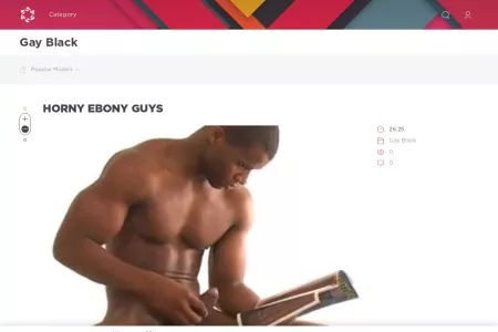 Screenshot of Gay Black