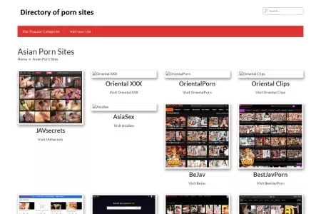 Screenshot of Asian Porn Sites – The Best Porn Sites List