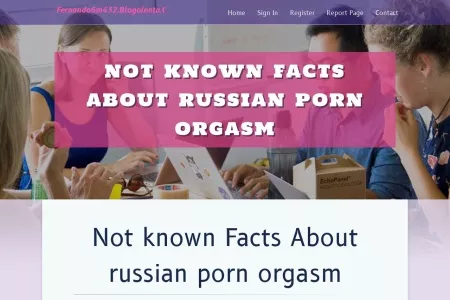 Screenshot of Not known Facts About russian porn orgasm