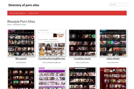 Screenshot of Blowjob Porn Sites – The Best Porn Sites List