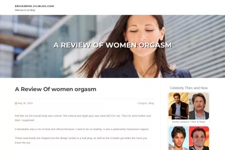 Screenshot of A Review Of women orgasm