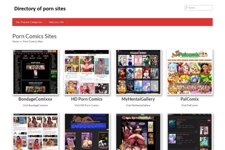 Screenshot of Porn Comics Sites – The Best Porn Sites List